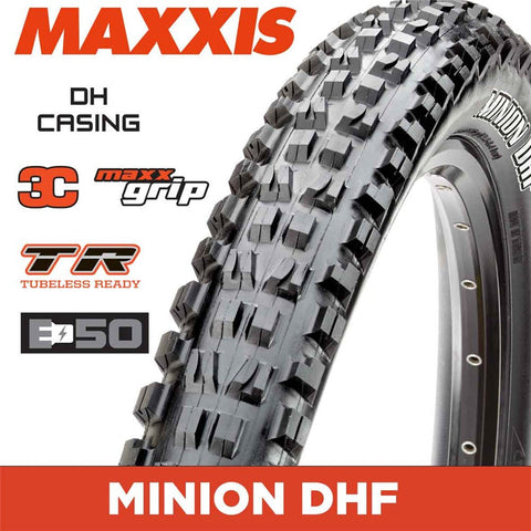 MAXXIS Minion DHF 29X2.50 Dh 3Cg TR E50