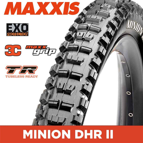 MAXXIS Minion DHRII 27.5 X 2.40 EXO 3C Grip
