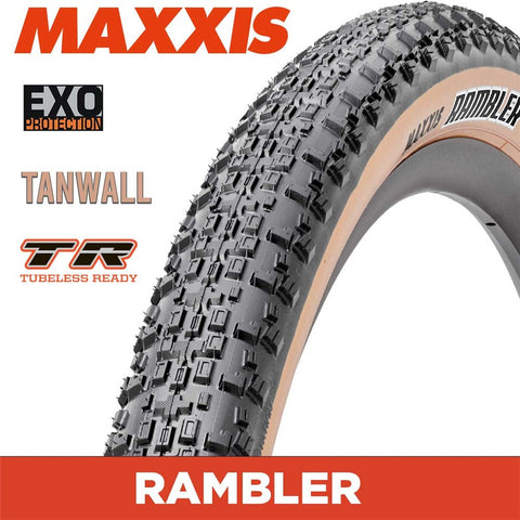 MAXXIS Rambler 27.5 X 1.85 EXO TR Tan