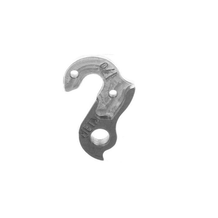 META CNC DERAILLEUR HANGER - Model 176, Material 6061 T651 Aviation Aluminium, CNC Machined, Silver, Marin, Kona, Ridley, De-Rosa, etc