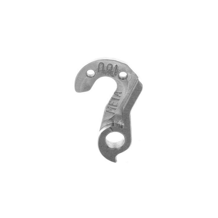 META CNC DERAILLEUR HANGER - Model 180, Material 6061 T651 Aviation Aluminium, CNC Machined, Silver, BIANCHI