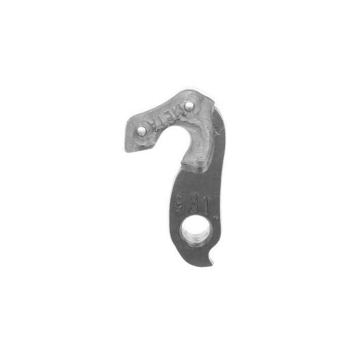 META CNC DERAILLEUR HANGER - Model 185, Material 6061 T651 Aviation Aluminium, CNC Machined, Silver, SPECIALIZED