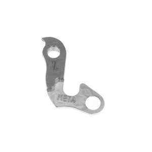 META CNC DERAILLEUR HANGER - Model 2, Material 6061 T651 Aviation Aluminium, CNC Machined, Silver, Marin