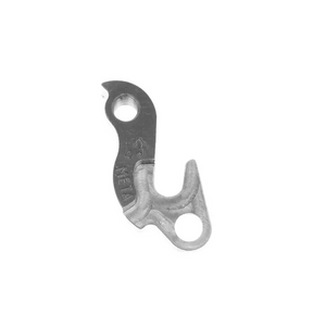 META CNC DERAILLEUR HANGER - Model 43, Material 6061 T651 Aviation Aluminium, CNC Machined, Silver, TREK