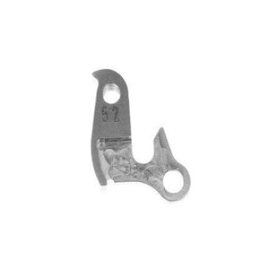 META CNC DERAILLEUR HANGER - Model 52, Material 6061 T651 Aviation Aluminium, CNC Machined, Silver, WHEELER, HARO, KHS, MERIDA, FALCON, OPTIMA, SARACEN, TREK, CUBE