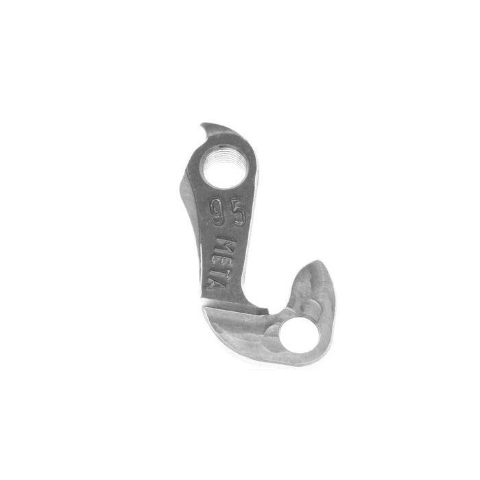 META CNC DERAILLEUR HANGER - Model 95, Material 6061 T651 Aviation Aluminium, CNC Machined, Silver, TREK