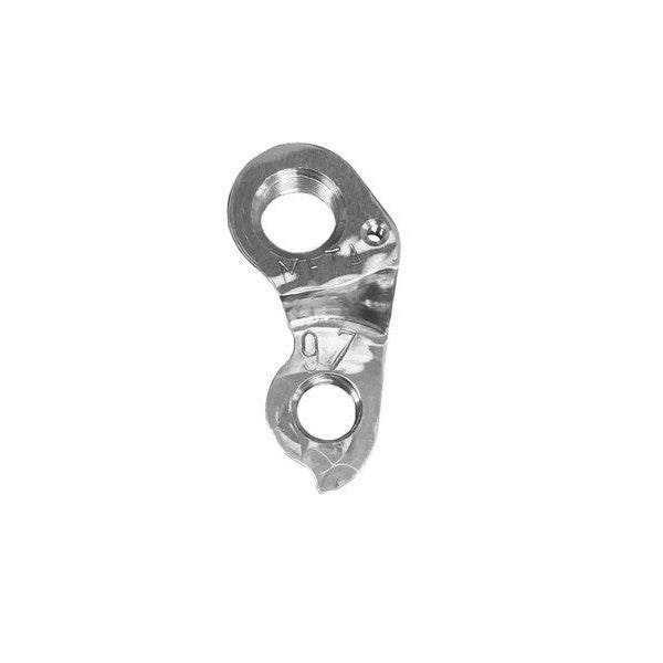 META CNC DERAILLEUR HANGER - Model 97, Material 6061 T651 Aviation Aluminium, CNC Machined, Silver, K33049 CANNONDALE