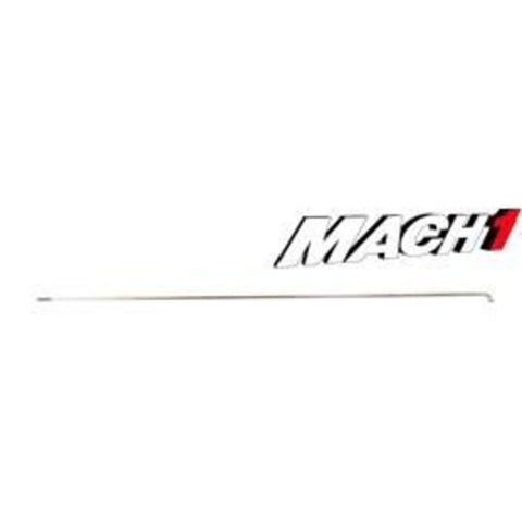 Mach 1 SPOKES - MACH 1 Stainless Steel Spokes, 14 Gauge, J Hook, SILVER (Sold Individually)