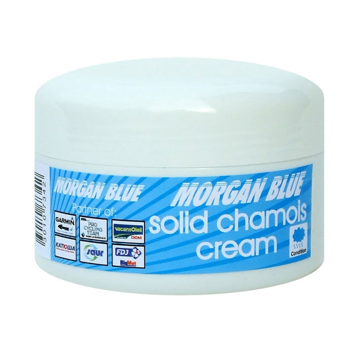 Morgan Blue Solid Chamois Cream