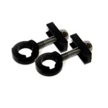 Mr Control CHAIN ADJUSTERS - For 14mm Axle, BLACK (Sold in Pairs)