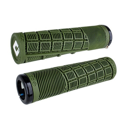 ODI MTB REFLEX V2.1 LOCK ON GRIP 135MM ARMY GREEN