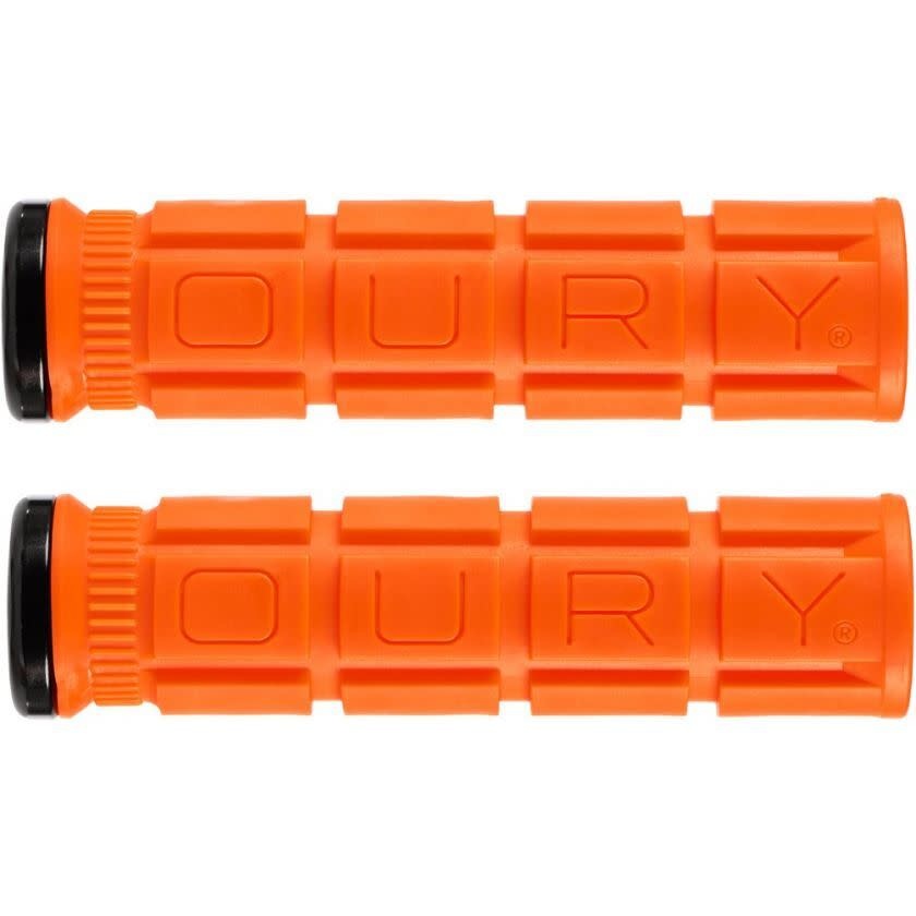 Oury Grips Lock-on Single Clamp - Blaze Orange