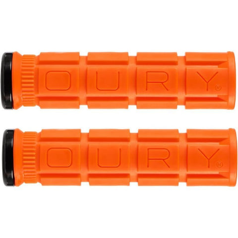 Oury Grips Lock-on Single Clamp - Blaze Orange