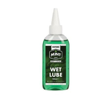 Oxford Oxford Mint Wet Lube 150ml, Biodegradeable, reduces wear on the chain and sprockets, highly durable