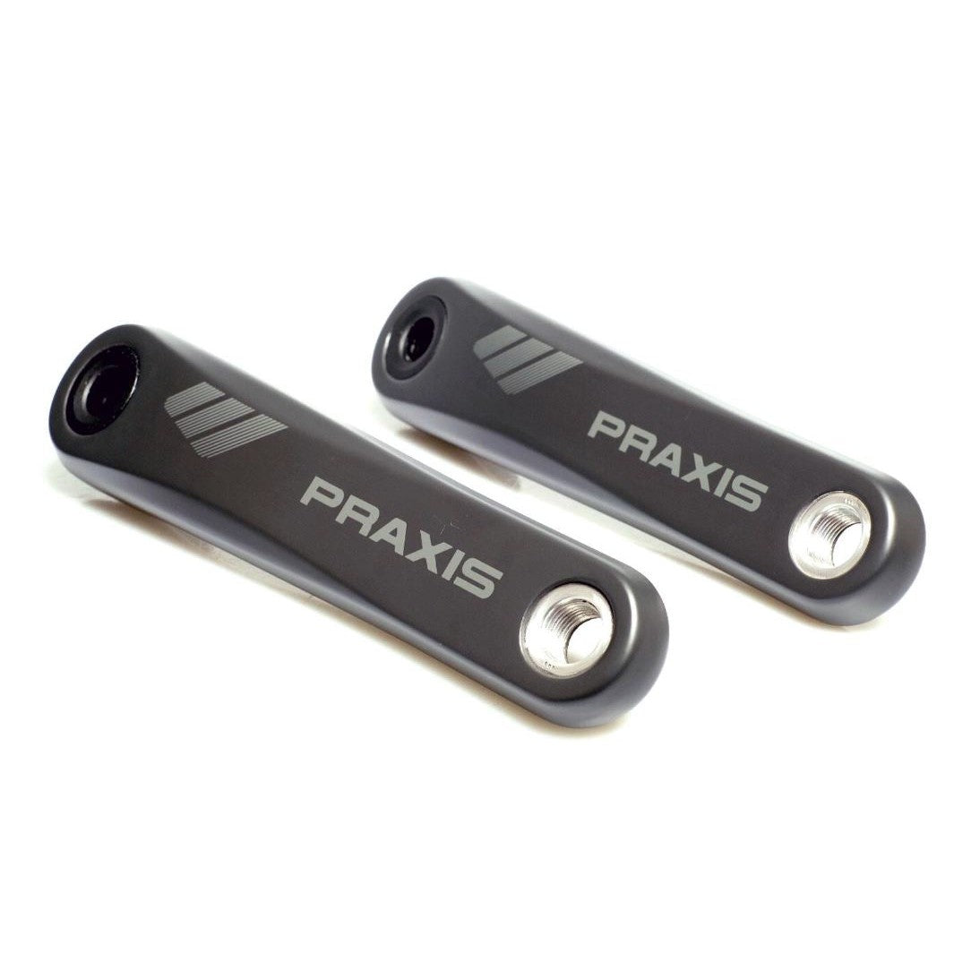 Praxis Yamaha/Bosch/Brose eCrank Set. CARBON - ISIS 24mm 170mm