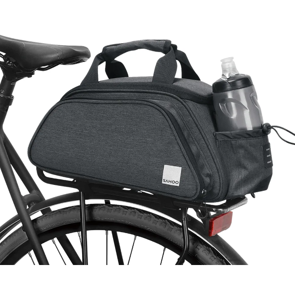 SAHOO Top Pannier Rack Bike Trunk Bag - Expandable 18L