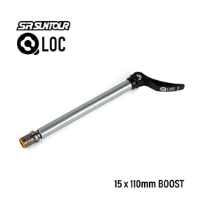 SR Suntour Thru Axle QLOC Steel 15 x 110mm (Boost)