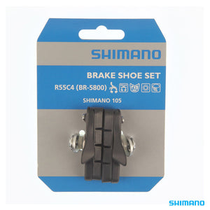 Shimano BR-5800 BRAKE PAD SHOE SET R55C4 CARTRIDGE BLACK 1PR Road brake pads