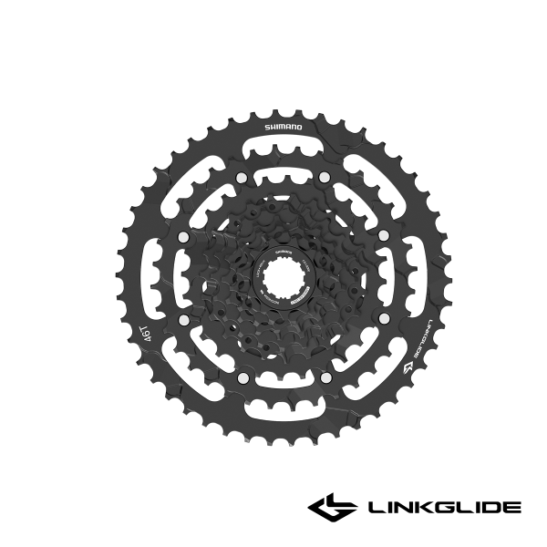 Shimano Cues CS-LG300 CASSETTE 11-46 CUES 9-SPEED *LINKGLIDE ONLY*