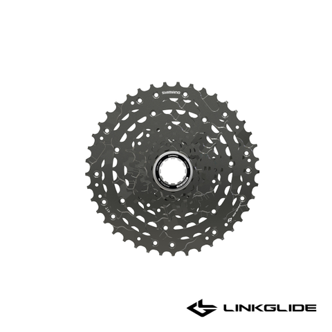 Shimano Cues CS-LG400-9 CASSETTE 11-41 CUES 9 SPEED *LINKGLIDE ONLY*