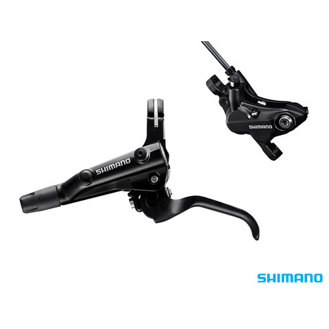 Shimano Deore BR-MT520 4-Piston Hydraulic Disc Brake Set Rear (Left Lever)