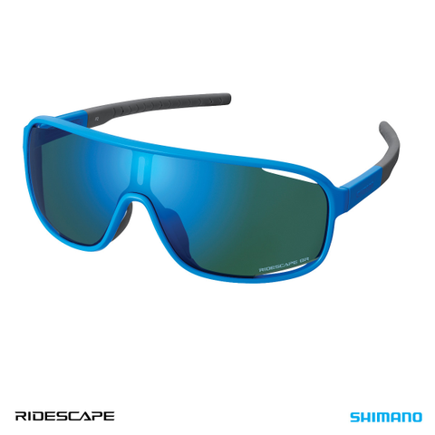 Shimano Eyewear - CE - Technium, Blue, Ridescape Gravel Lenses