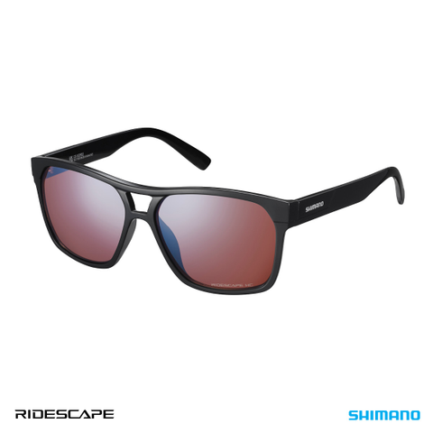Shimano Eyewear - Ce - Square, Black, Ridescape High Contrast Lenses