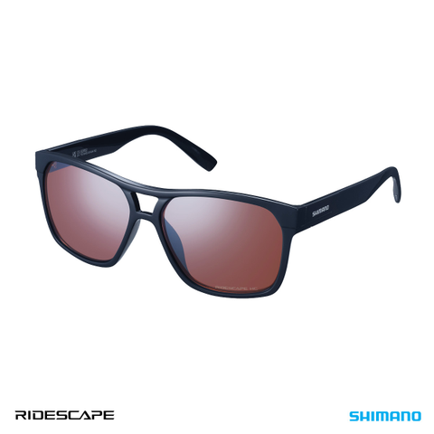 Shimano Eyewear - Ce - Square, Deep Ocean, Ridescape High Contrast Lenses