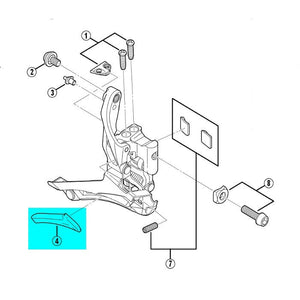 Shimano FD-6800 SKID PLATE Front derailleur