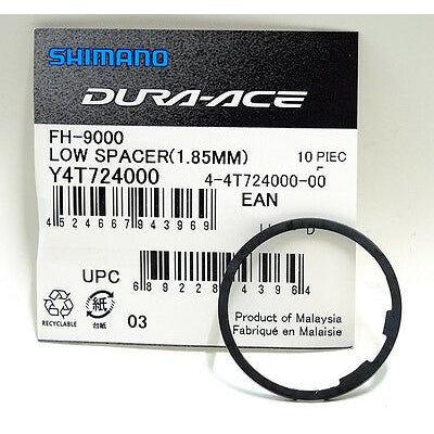 Shimano FH-9000 LOW SPACER 1.85mm