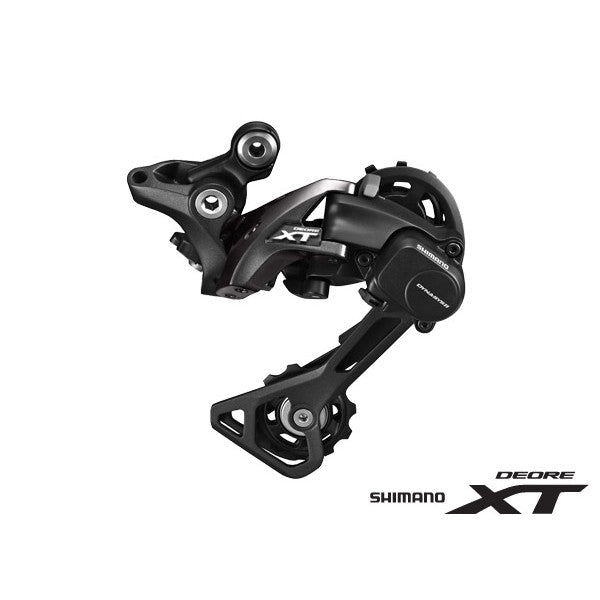 Shimano RD-M8000 REAR DERAILLEUR XT SHADOW+ 11-SPEED MEDIUM 1x11 46T MAX. 2x11 42T MAX.