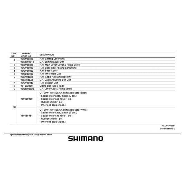 Shimano SL-M7100 R.H.BASE COVER UNIT