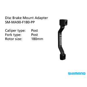 Shimano SM-MA90-F180-PP ADAPTER 180mm CALIPER: POST