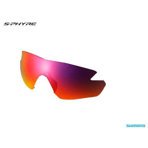 Shimano Spare Lens - S-Phyre R, Optimal Pl Red Mlc Lens