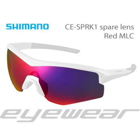 Shimano Spare Lens - Spark Sprk1, Smoked Red Mlc