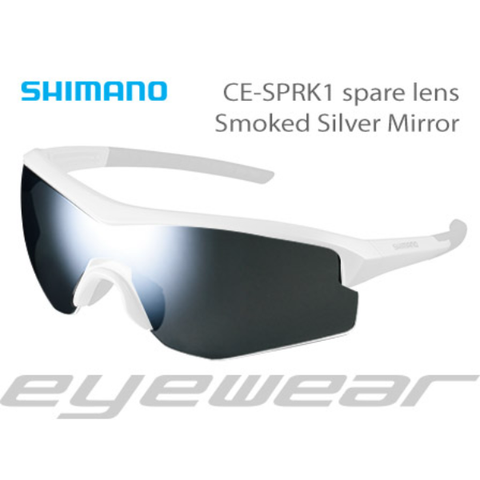 Shimano Spare Lens - Spark Sprk1, Smoked Silver Mirror