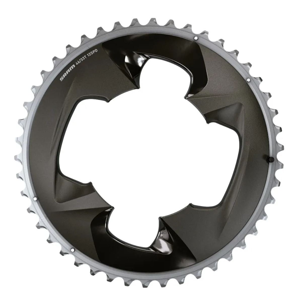 Sram Chain Ring 46T 107 BCD 2X Force Polar Grey Cover Plate