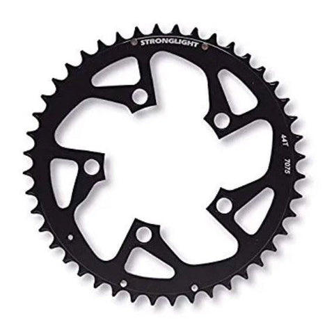Stronglight CHAINRING - MTB "STRONGLIGHT", 44T, 7075 CNC Black - 94mm BCD, 5 Hole for 9 Spd