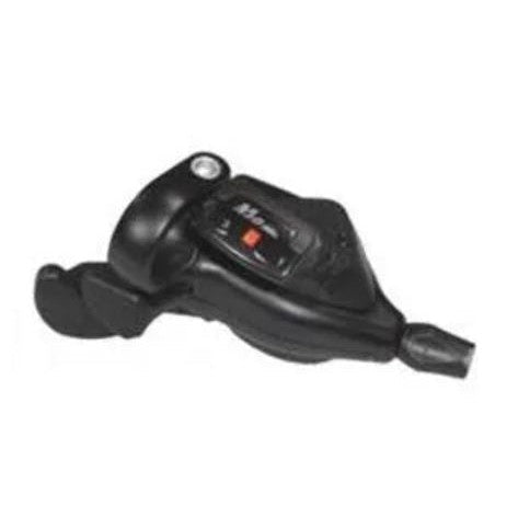 Sunrace Thumb tap / Dual shifter lever with cable 1600 mm. 3 speed set left side only , black