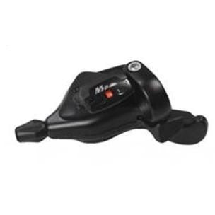 Sunrace Thumb tap / Dual shifter lever with cable 2050mm. 7 speed set right side only , black