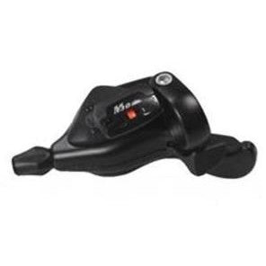 Sunrace Thumb tap / Dual shifter lever with cable 2050mm.8 speed set right side only , black