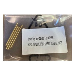 TRANZX Replacement Brass Key Pin - 4x 2x30mm - YSP23/29/32 - YSE01 - 30.9 / 31.6mm Dropper Post