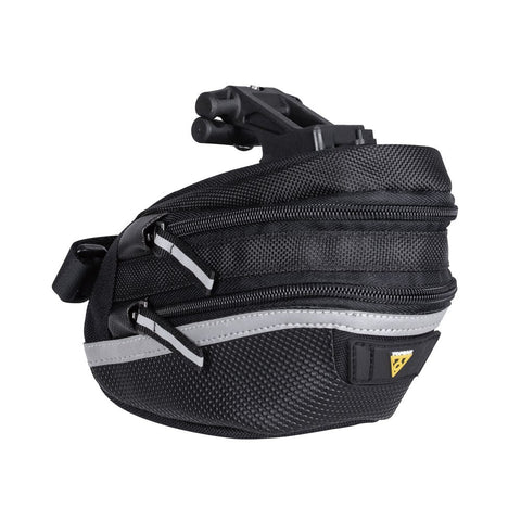 Topeak Wedge Qr Expandable W/Cover-Med