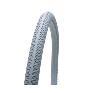 Tyre 24 X 1-3/8 PUF Tyre, Grey SOLID