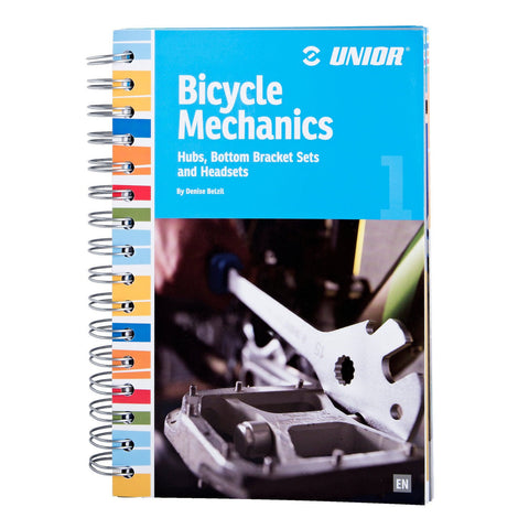 Unior Bicycle Mechanics Book 1 627300 Comprehensive Volume covers hubs, bottom brackets and headsets and comes on 274 pages.