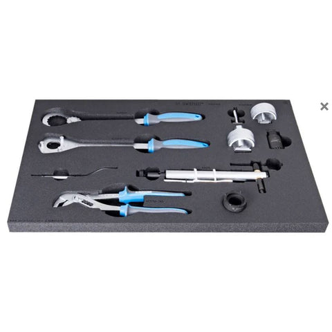 Unior Bike tool set in SOS tool tray / 8 tools 627162