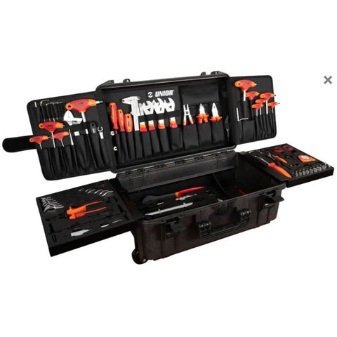 Unior Master Tool Kit - 629067 - Fully equipped tool case with 94 pieces of carefully selected high-Unior tools.