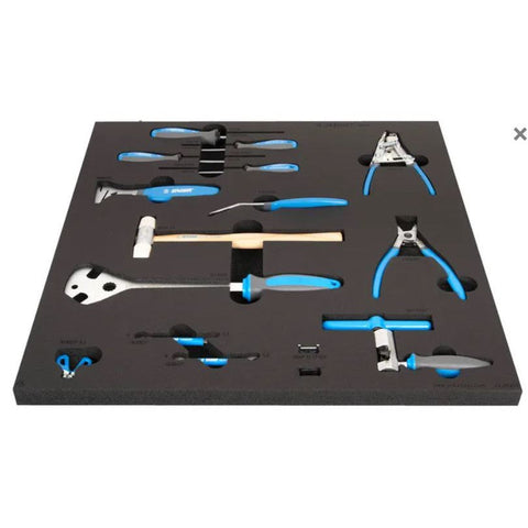 Unior Professional Tray for Master Workbench - 14 Piece bicycle tools 628617