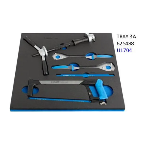 Unior Professional Tray for Master Workbench - Tray 3A inc 5 bicycle tools 625488 56 x 58