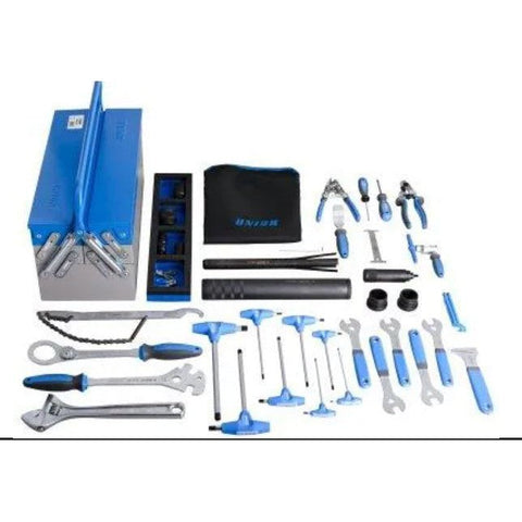 Unior Set of Tools 37pcs - Incls Toolbox 623008 Professional Bicycle tools,